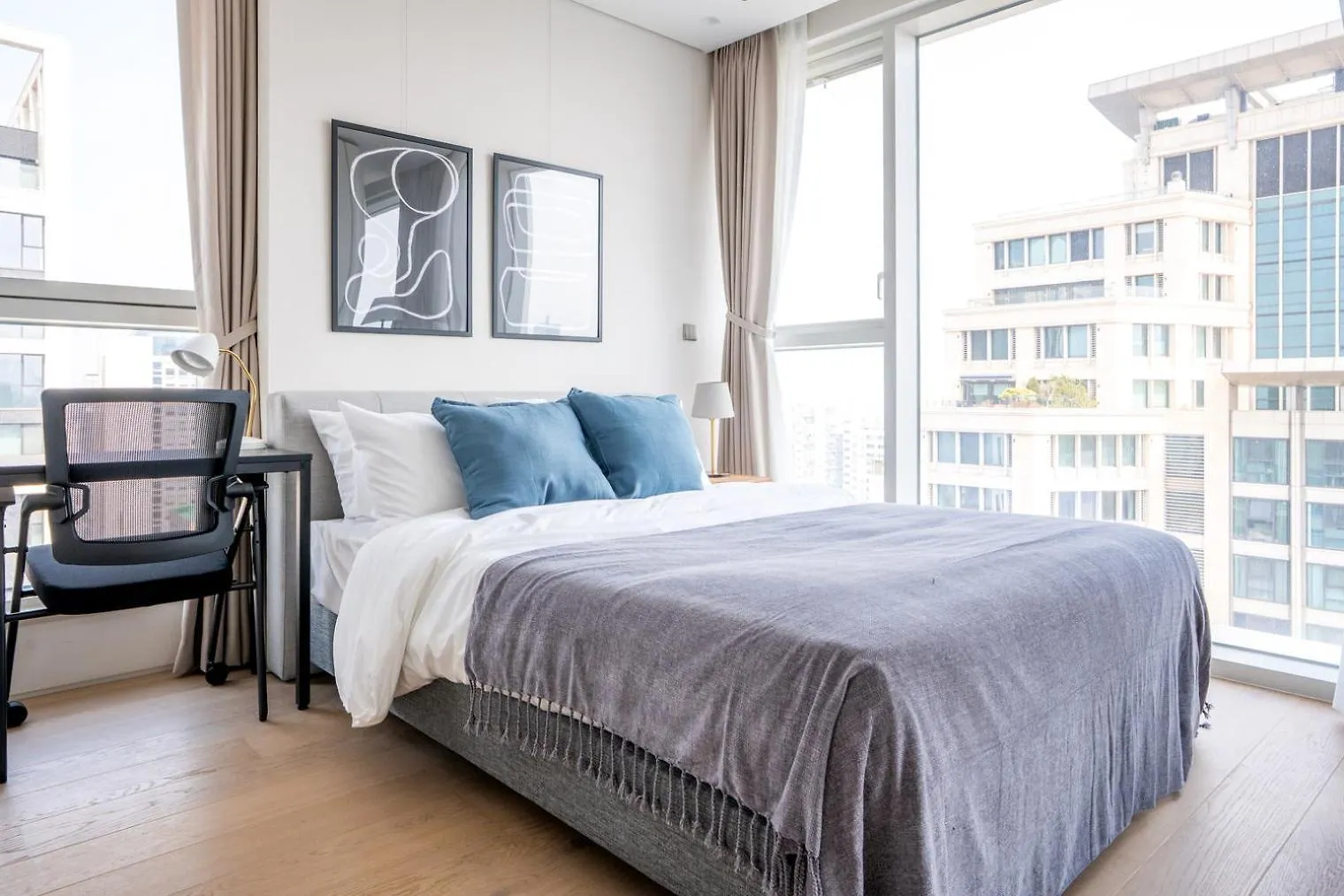 Daire Blueground Nonhyeon-Dong City View Ac Sel-25 Seul Güney Kore